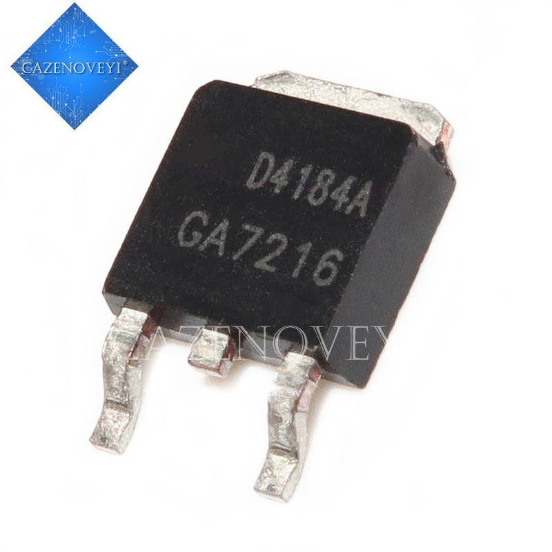 10pcs Ic Aod4184 D4184 To-252 53a 40v