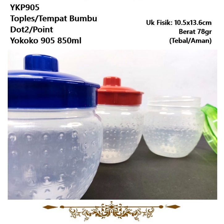 Toples Mini/Tempat Bumbu Yokoko YKP905