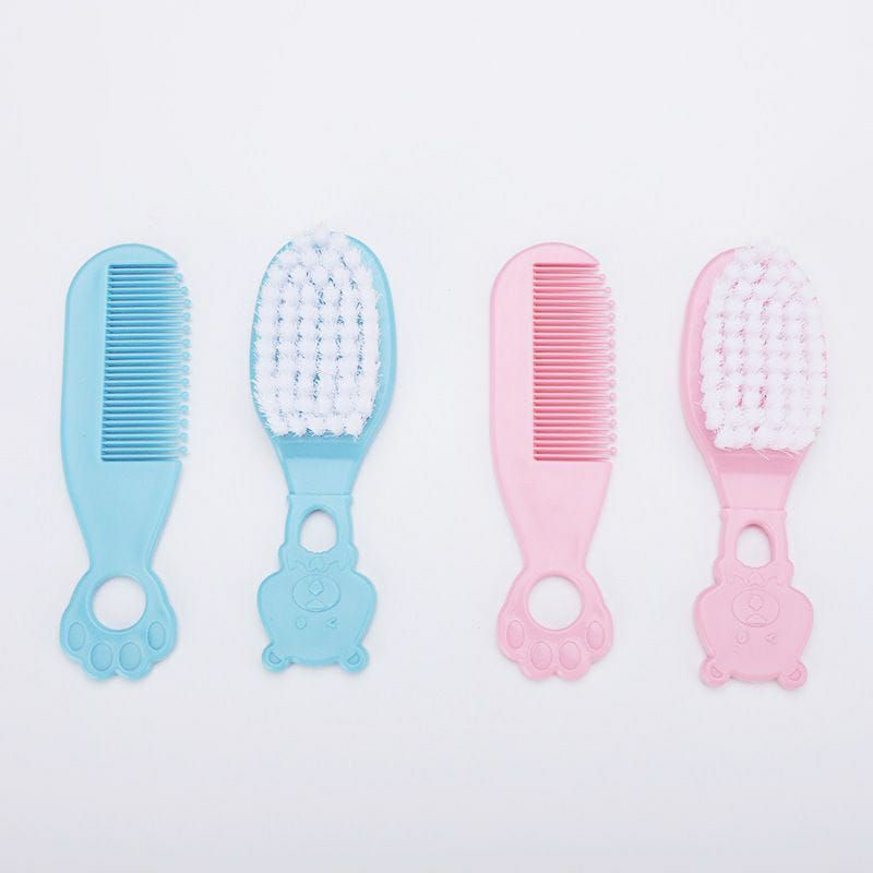 Set Sisir Sikat Bayi Baby 2in1 Newborn Lembut Halus