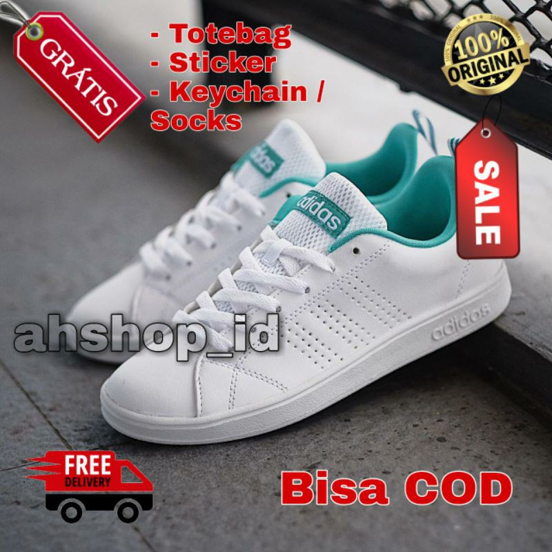 SALEAdidas Neo Advantage (100% Original), Sepatu Olahraga Wanita, Sepatu Sport, Sepatu Lari Wanita