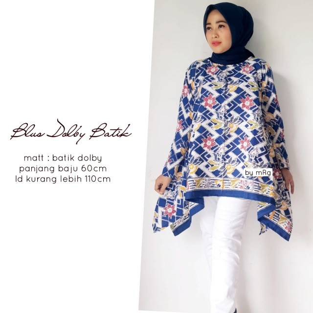Blus dolby batik