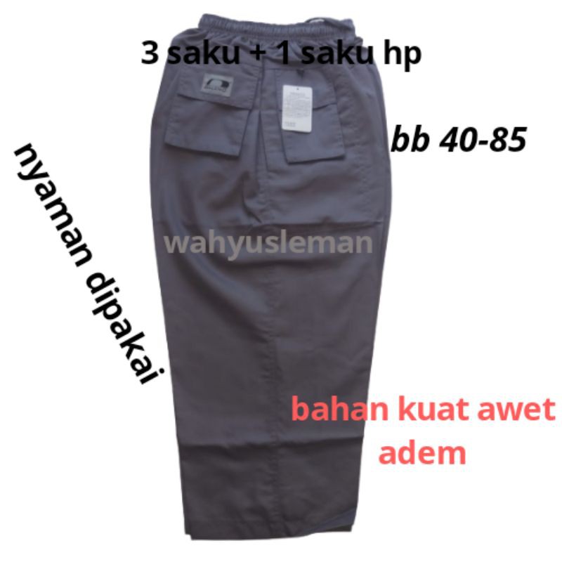 celana sirwal dewasa jumbo adem nyaman dipakai jahitan kuat