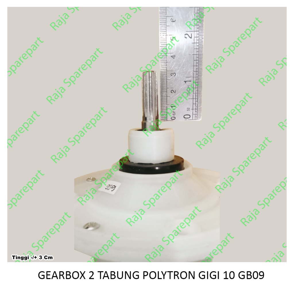 GAERBOX MESIN CUCI/GEARBOX 2 TABUNG POLYTRON  G10 GB-09