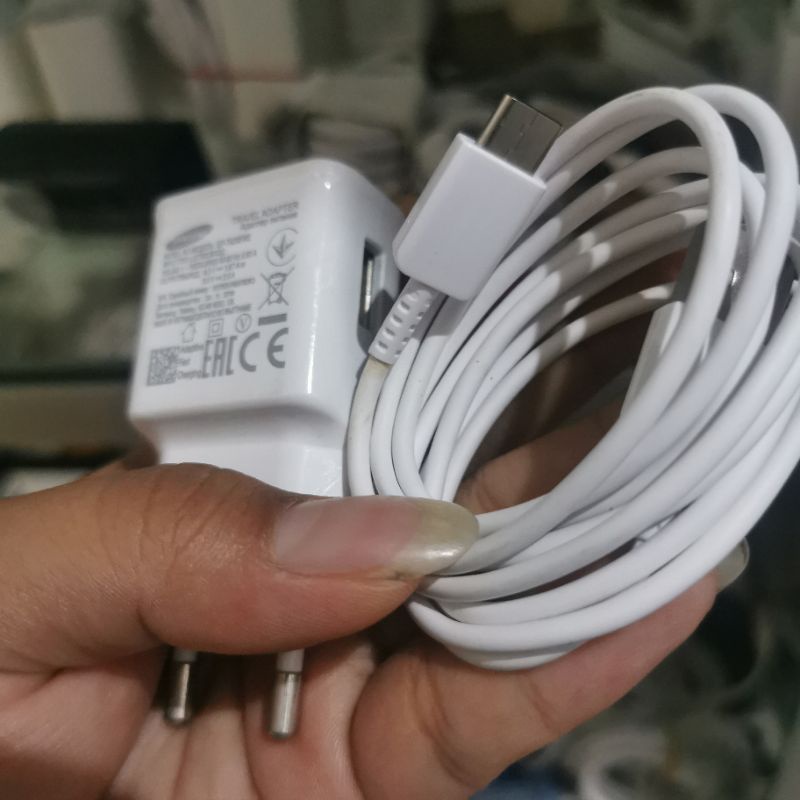 Charger Samsung A8 A8plus A5 2017 Bekas Copotan Bekas pakai bawaan hp