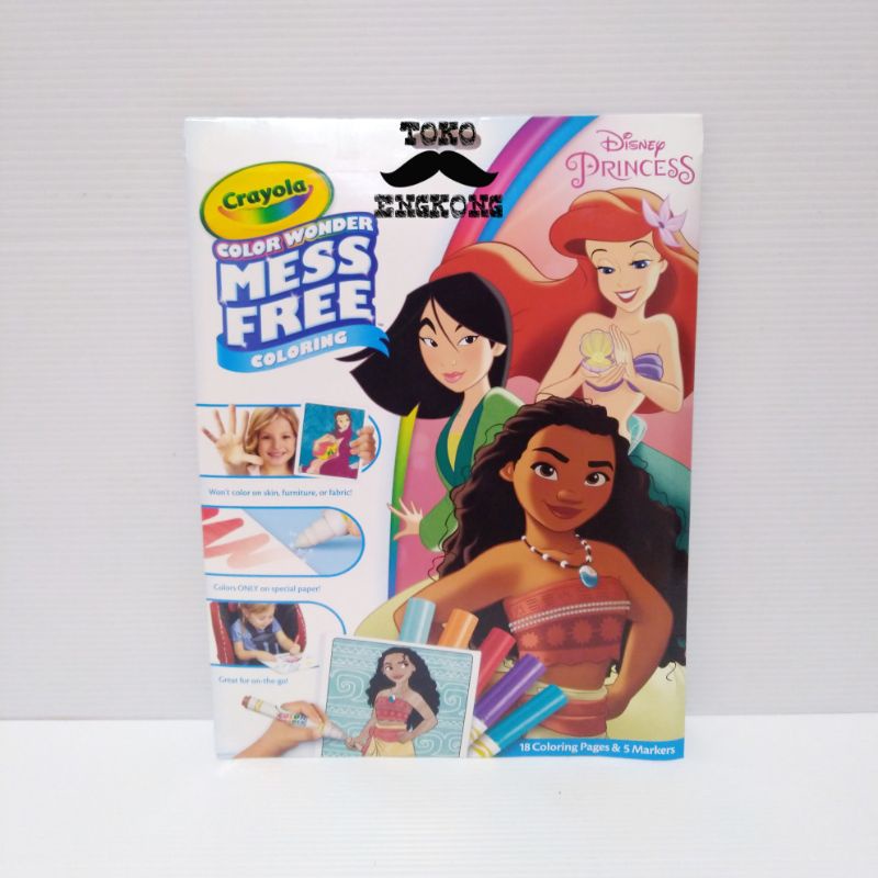 

CRAYOLA MESS FREE COLORING DISNEY PRINCESS