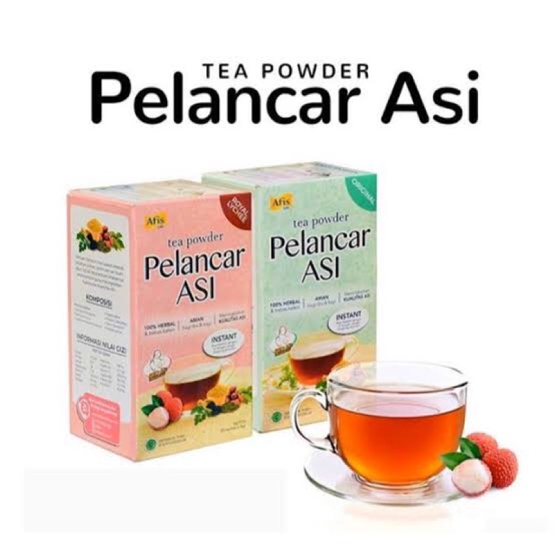 Tea powder pelancar asi