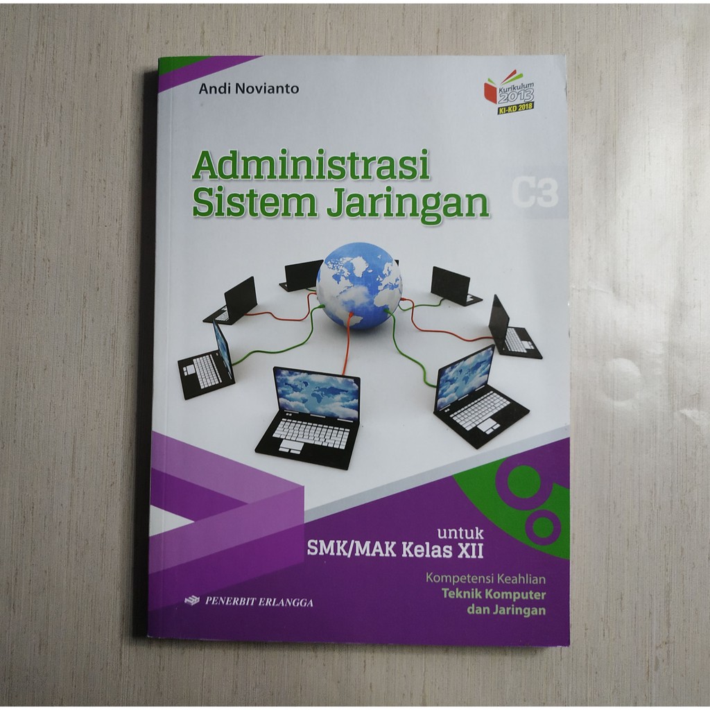Buku Administrasi Sistem Jaringan Smk Mak Kelas Xii Erlangga Shopee Indonesia