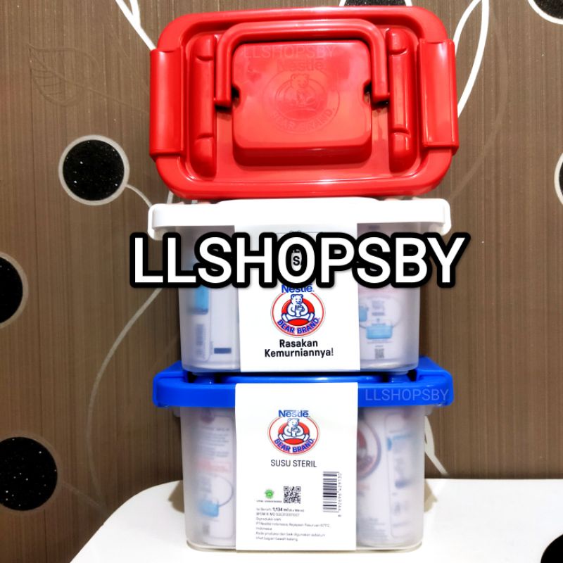 

bear brand container 1 box isi 6 x 189ml bearbrand susu beruang