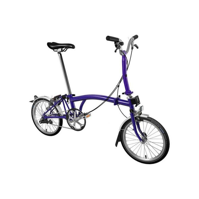 READY SURABAYA Brompton Sepeda Lipat UK M3L Signal Orange BNIB 2020