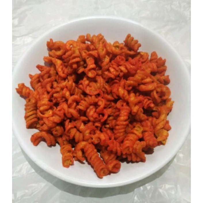 

makaroni spiral pedas 100 grm