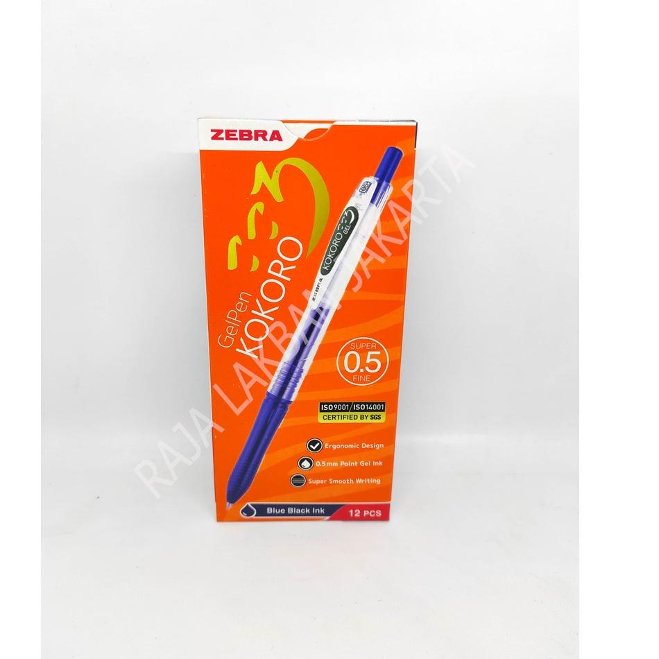 

Terbaru - Pulpen Zebra Kokoro Hitam / Biru / Sweet Semi Gel - LUSIN ✔