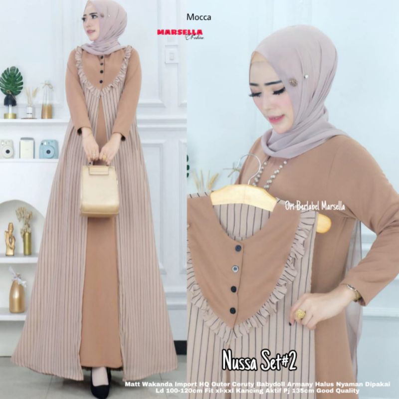 NUSSA SET#2 BY MARSELLA ORI BERLABEL MARSELLA