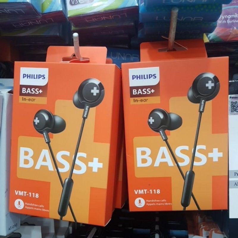 HANDSFREE MURAH EARPHONE HENSET HANDSET HEADSET philips VMT-118 Bass