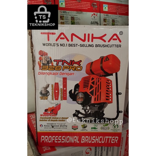 MESIN POTONG RUMPUT 328 PRO TANIKA / WEED KILLER TANIKA / PEMOTONG RUMPUT / MESIN BABAT / 328 / BRUS