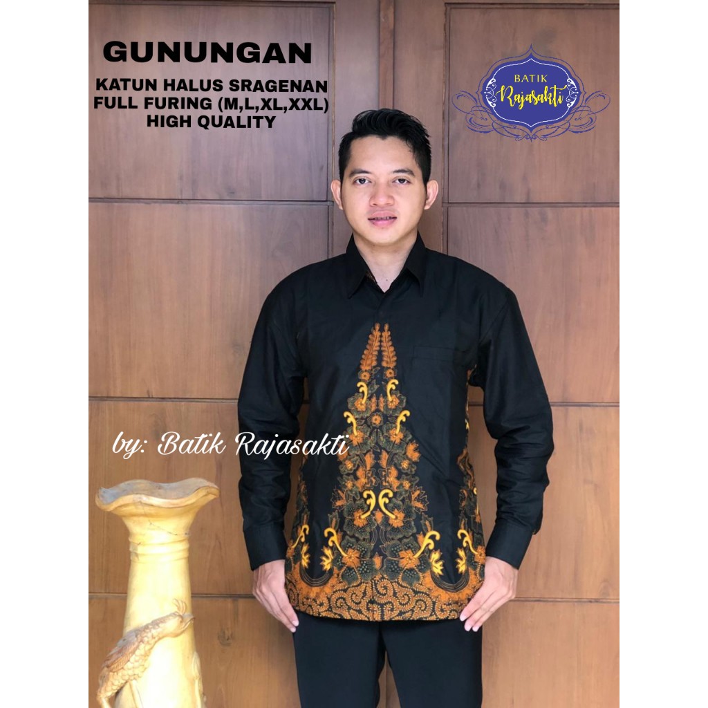 GARUDA EMAS RAJASAKTI KEMEJA BATIK SOLO PRIA LENGAN PANJANG LAPIS FURING ATASAN BATIK PREMIUM MODERN KATUN HALUS BAHUWIRYA  BANAMITRA BANAMITRA PUTIH BANGSAWAN BAYU PUTRA BERLIAN BIRU BHARATAYUDA BIMASENA BIRENDRA BIRU INDAH BRAHMAKERTA BRAHMAKERTA MERAH