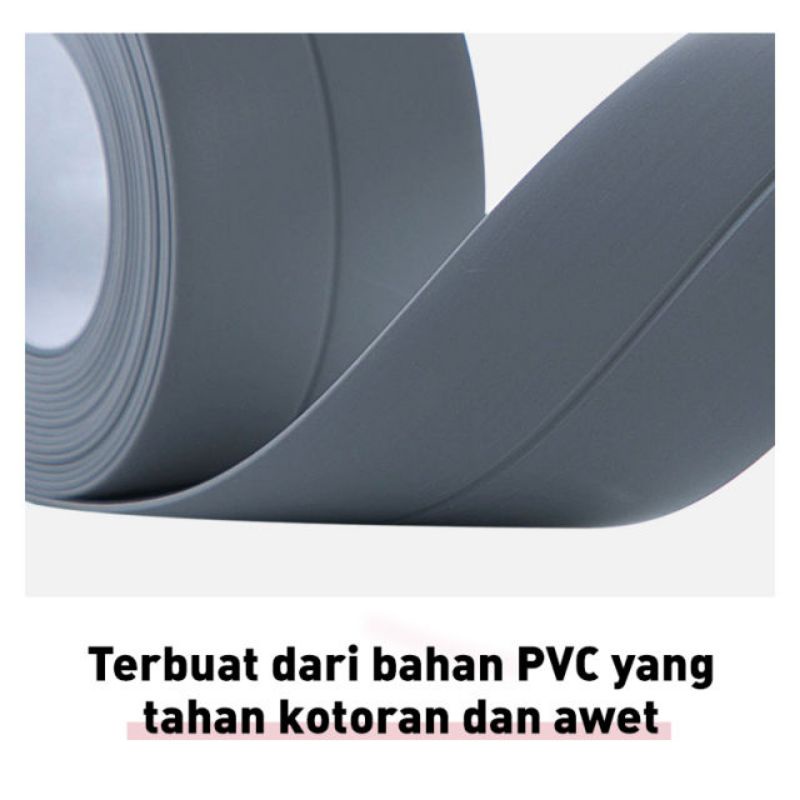 lakban perekat celah/ lakban penutup celah siku bahan PVC multifungsi/stiker lakban penutup celah siku/seal protection