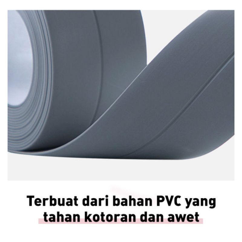 [MURAH] lakban perekat celah/ lakban penutup celah siku bahan PVC multifungsi/stiker lakban penutup celah siku/seal protection PADMA