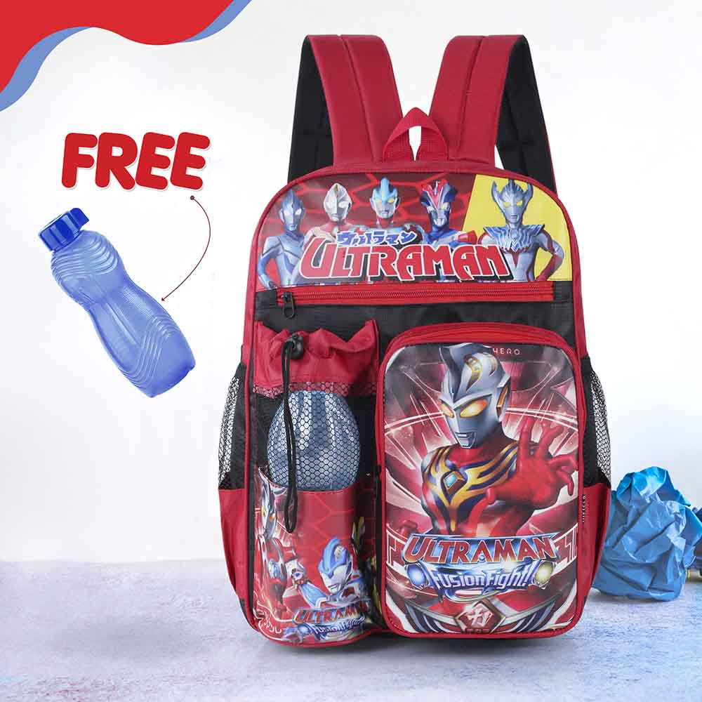 Tas Sekolah Anak SD Laki laki Motif ULTRAMAN Inficlo INF 777