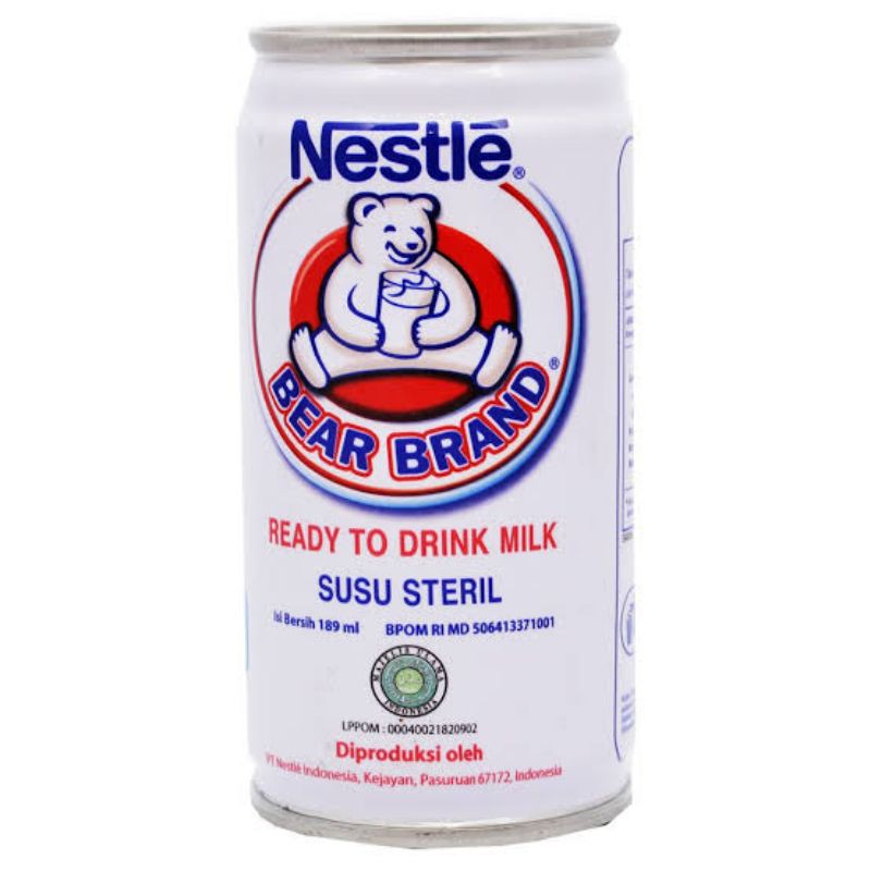 

Susu Nestle Bear Brand Beruang 189ml
