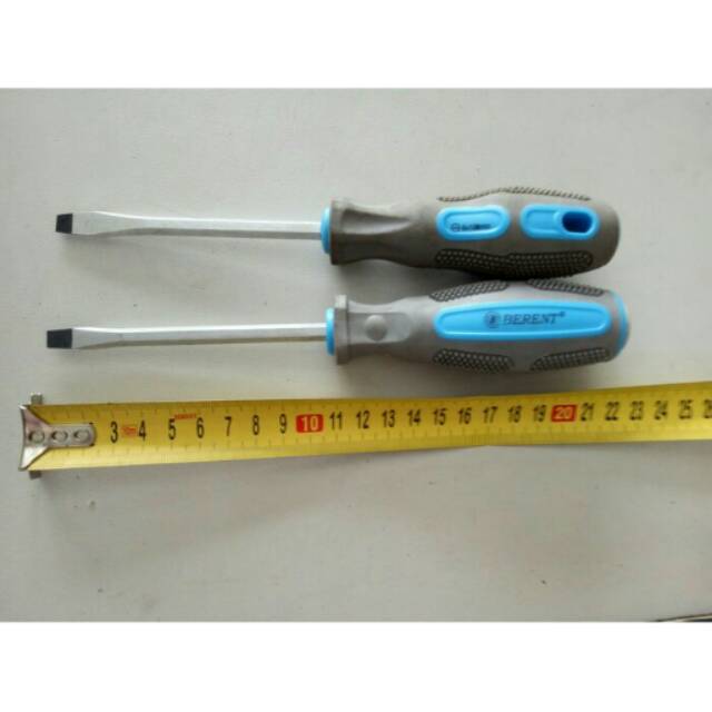 Obeng ketok gagang karet min / obeng ketok import TEBAL