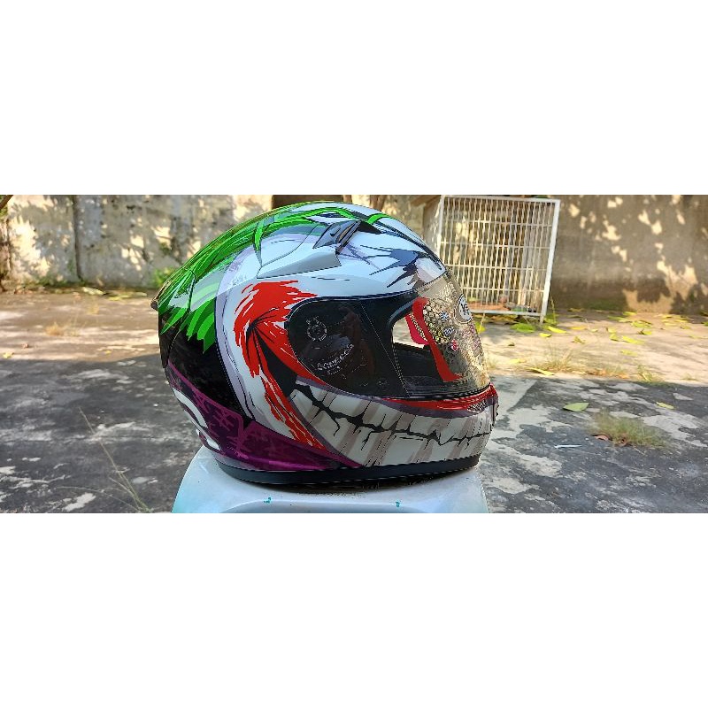Helm Repaint KYT HJC Joker