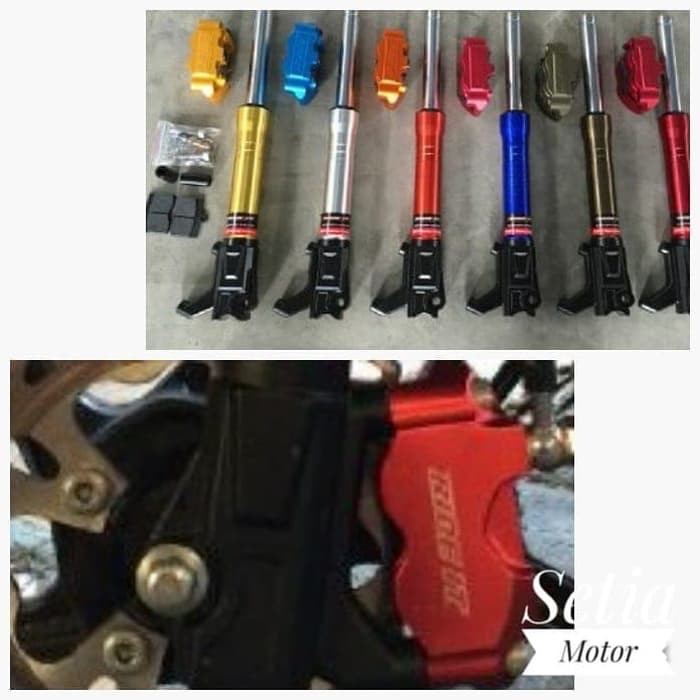 Up Side Down Jupiter Mx Vega- Tabung Kaliper As Shock