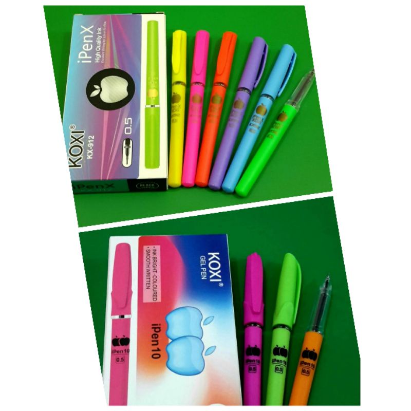 

Pulpen Gel IpenX (12pc)/ iPen12/ Bulpen Promosi