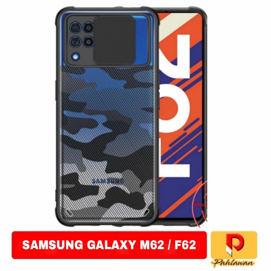 Case Samsung M62 / F62 Fusion Sliding Army Protection