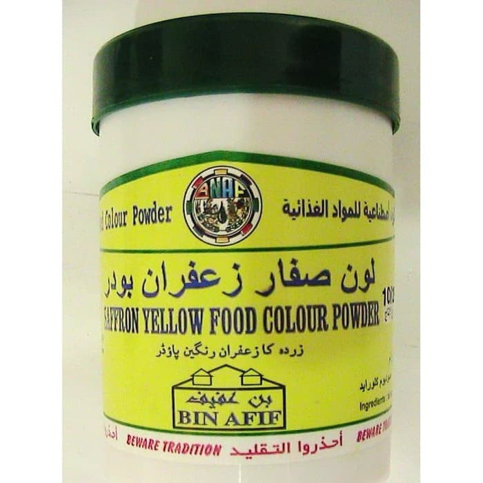 

SGS Saffron yellow kuning 100g