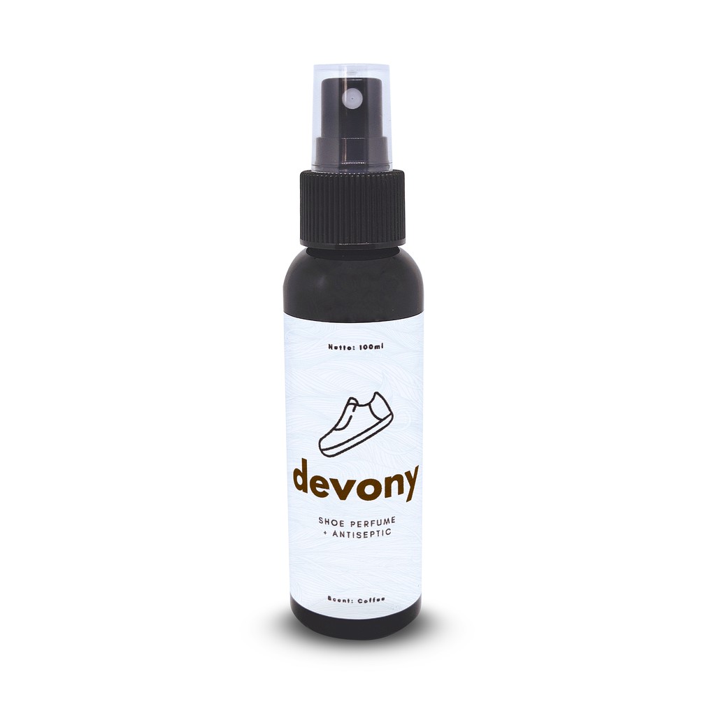 Devony Shoe Perfume Parfum Sepatu Penghilang Bau Tak Sedap Aroma Coffee