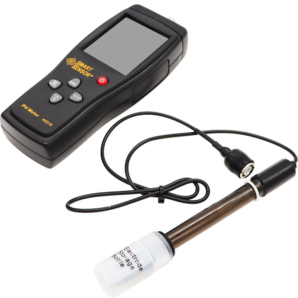 PH Meter Smart Sensor AS218 Calibration Certificate Tester AS-218