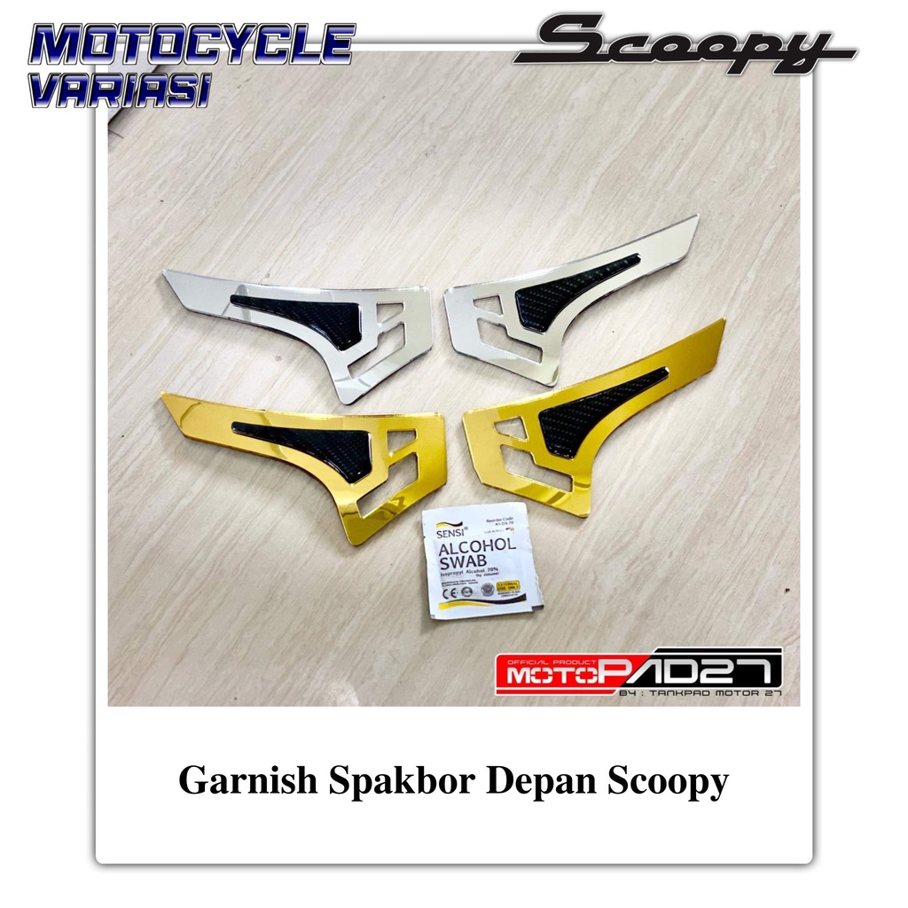 Garnish Spakbor Depan Scoopy Garnis Cover Spakbor Scoopy