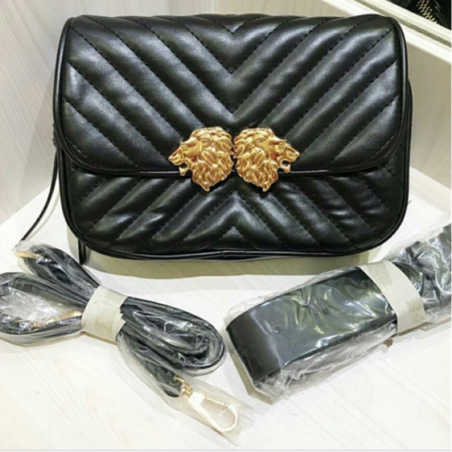 Tas pinggang wanita zara belt lion crosbody