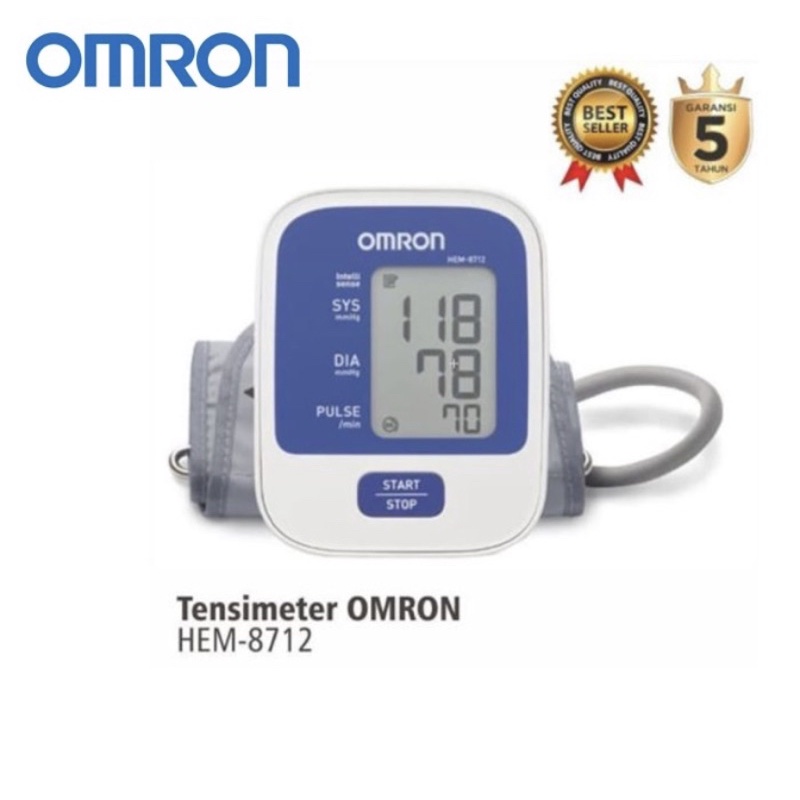 tensimeter tensi digital omron HEM 8712 alat tensi ukur tekanan darah omron