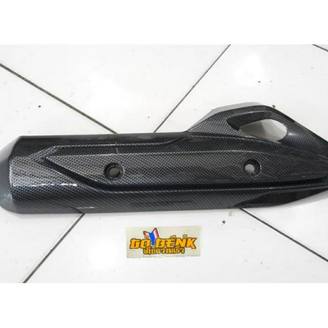 TAMENG KNALPOT CARBON GLOSSY PCX CBU