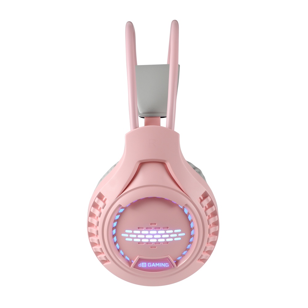 Digital Alliance VIVID RGB Gaming Headset - Pink