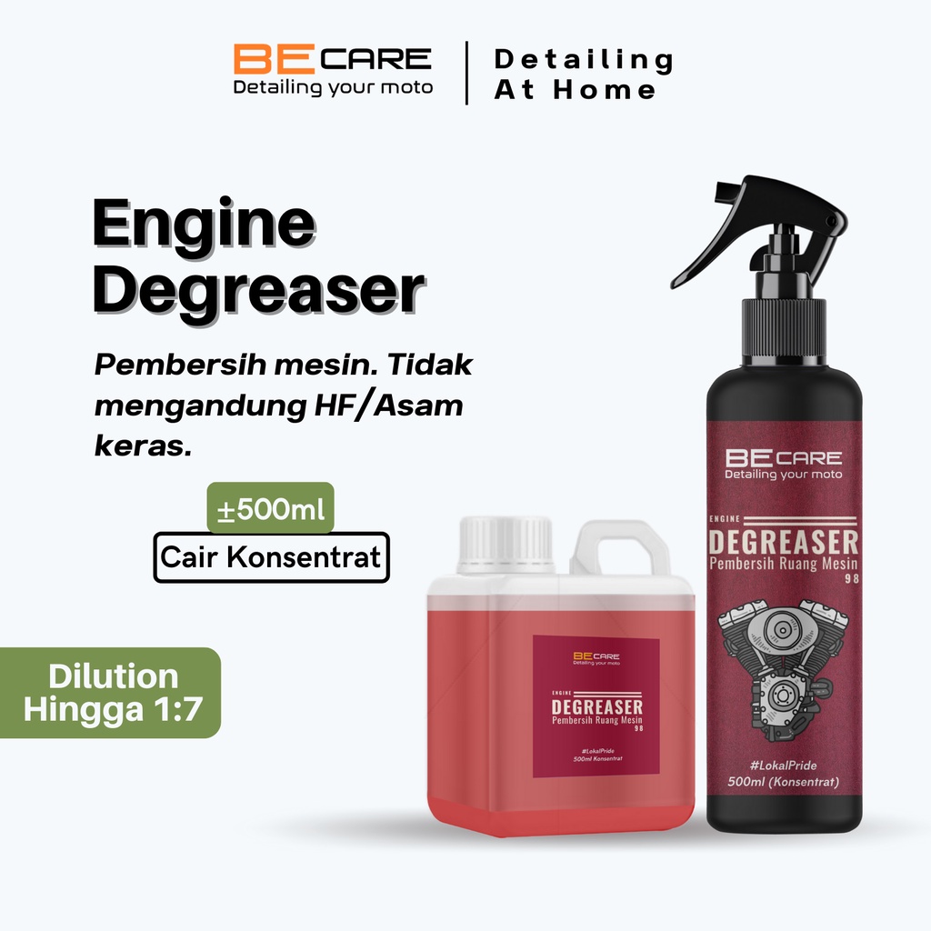 Engine Degreaser Cairan Pembersih Penghilang Kerak Mesin Motor Mobil