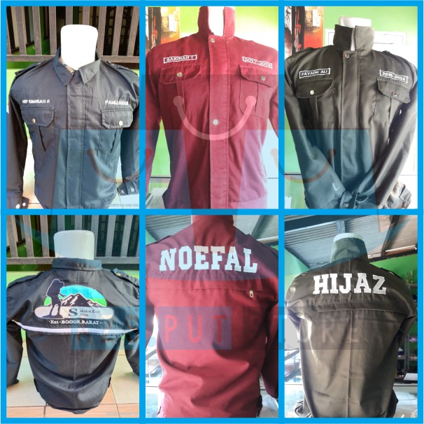 JAKET ALMET ALMAMATER FULL BORDIR (JAPAN DRILL) MIN. 12 pcs