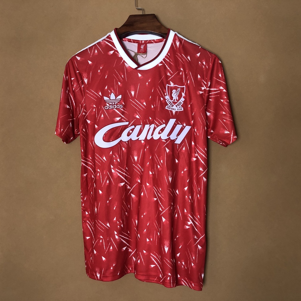 Jersey Liverpool Home1989 Candy Beling