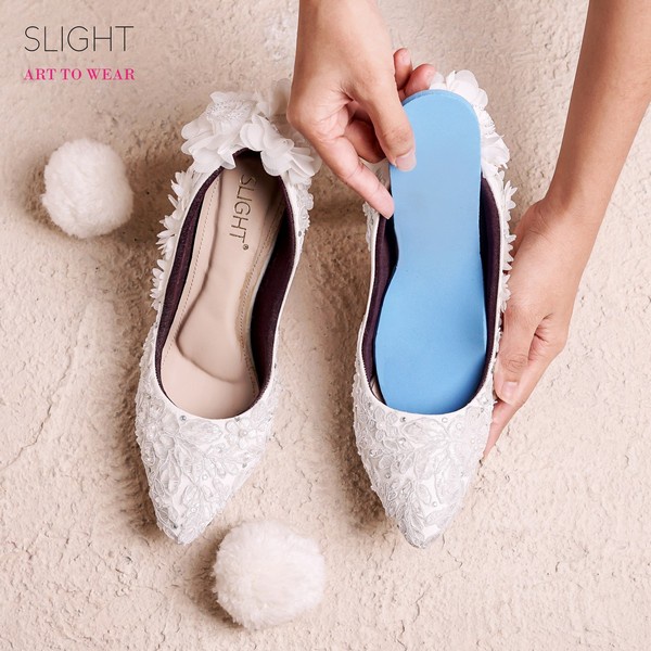 SLIGHT Spons Busa Insole Sponge Ganjalan Sepatu Kebesaran