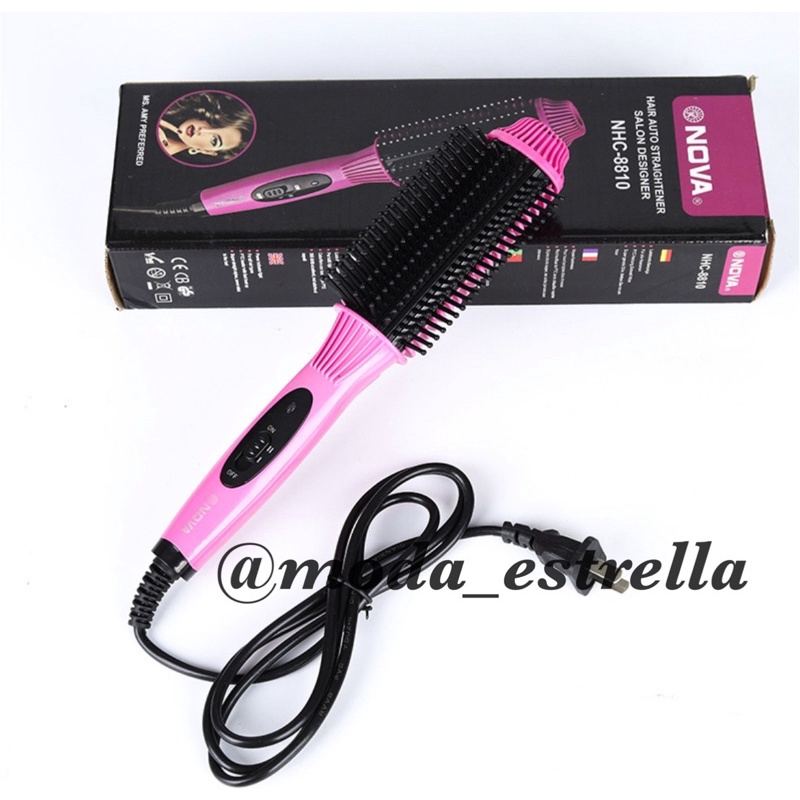 CATOK BLOWER COMB NOVA ORIGINAL / CATOK ELEKTRIK VOLUME BRUSH CATOK SISIR 2in1 / BLOWER RAMBUT NOVAA/ CATOK SISIR BLOW RAMBUT / BLOWER COMB NOVA / CATOK CURLY BLOWER COMB / CATOK SISIR CURLY KERITING ELECTRIC