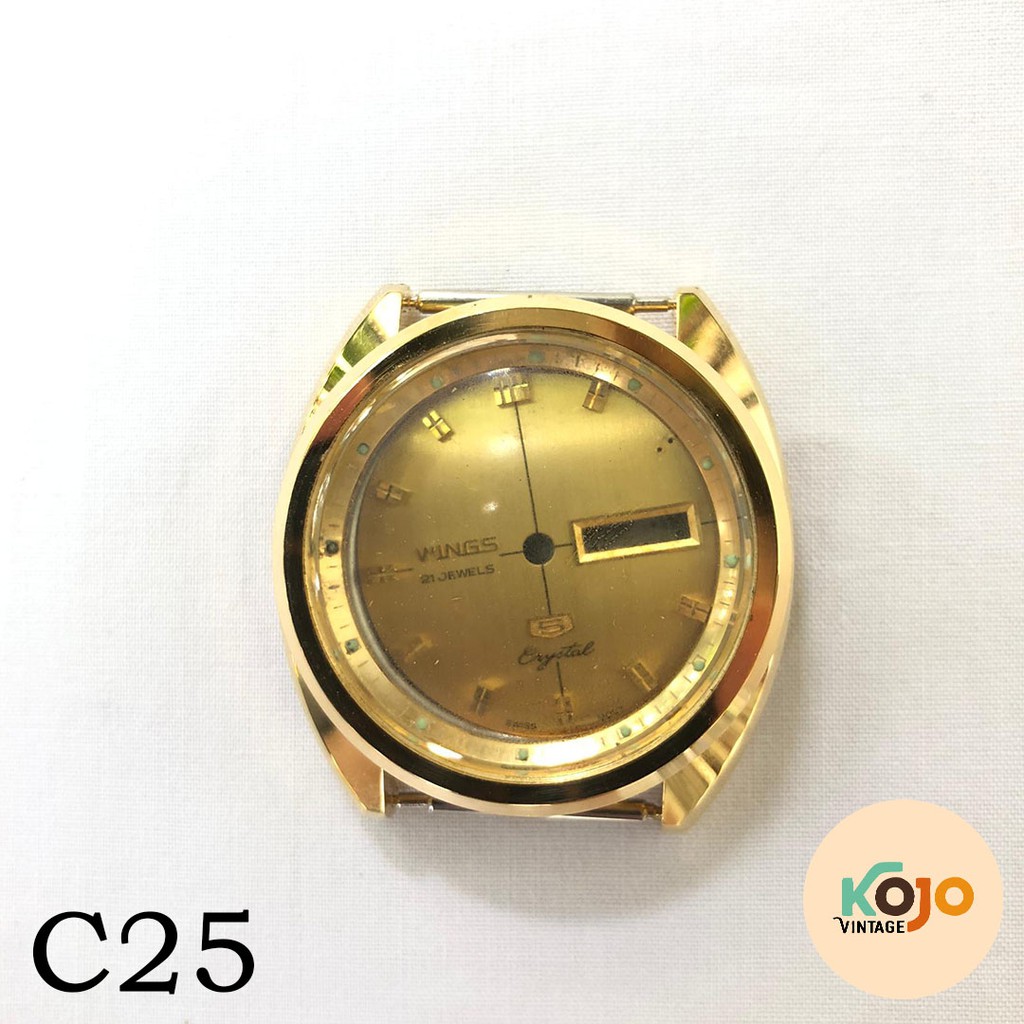 Casing Jam Tangan Pria Antik Jadul Vintage Langka Wings