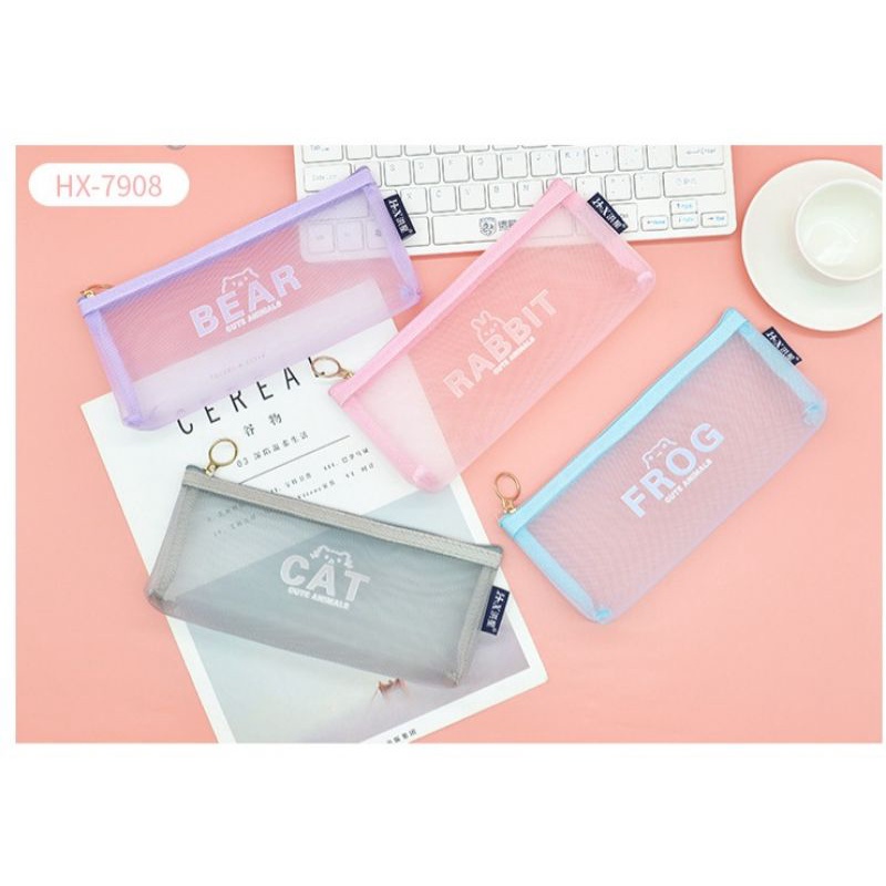 

Tempat Pensil Jaring Trans KPTK / Kotak Pensil Fancy