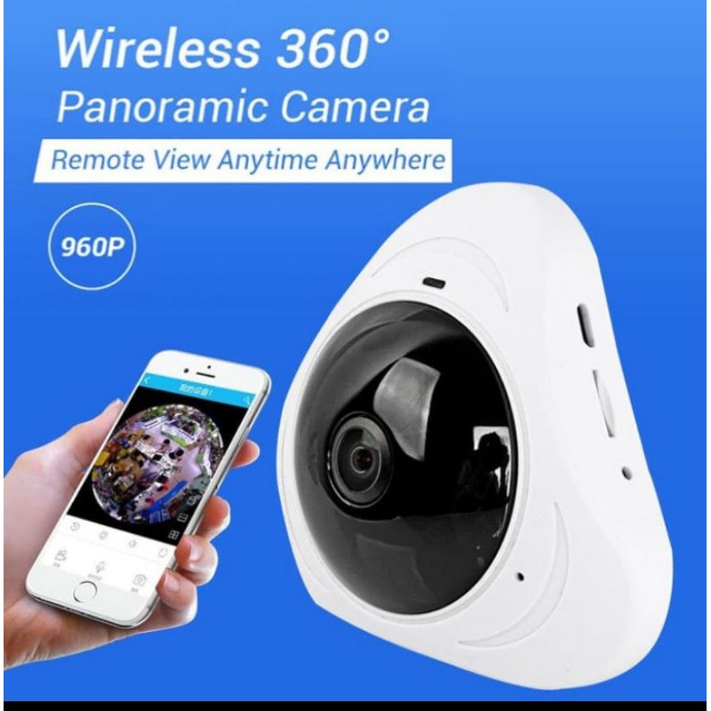 New VR CAM 360 V380 Pro IP Cam VR 360 Wireles Fish Eye