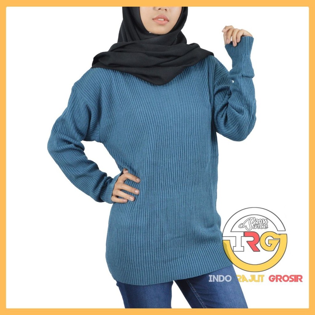 [ TERLARIS ] BOXY ABG PREMIUM / SWEATER RAJUT WANITA / ATASAN RAJUT WANITA / BAJU ABG / KOREA STYLE