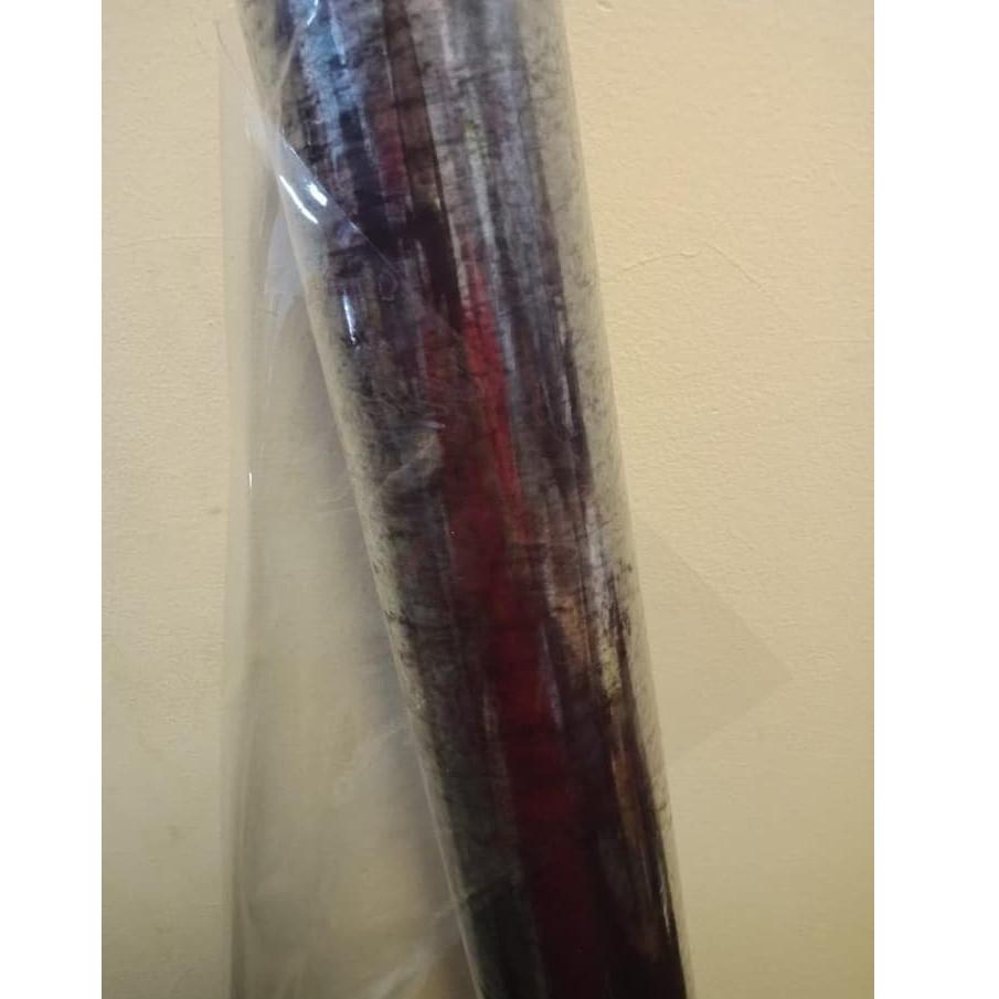 [SKU : 0L7J7] Plastik Mika Bening Lemas Meteran Untuk Taplak Meja Makan Tebal 0.20 mm