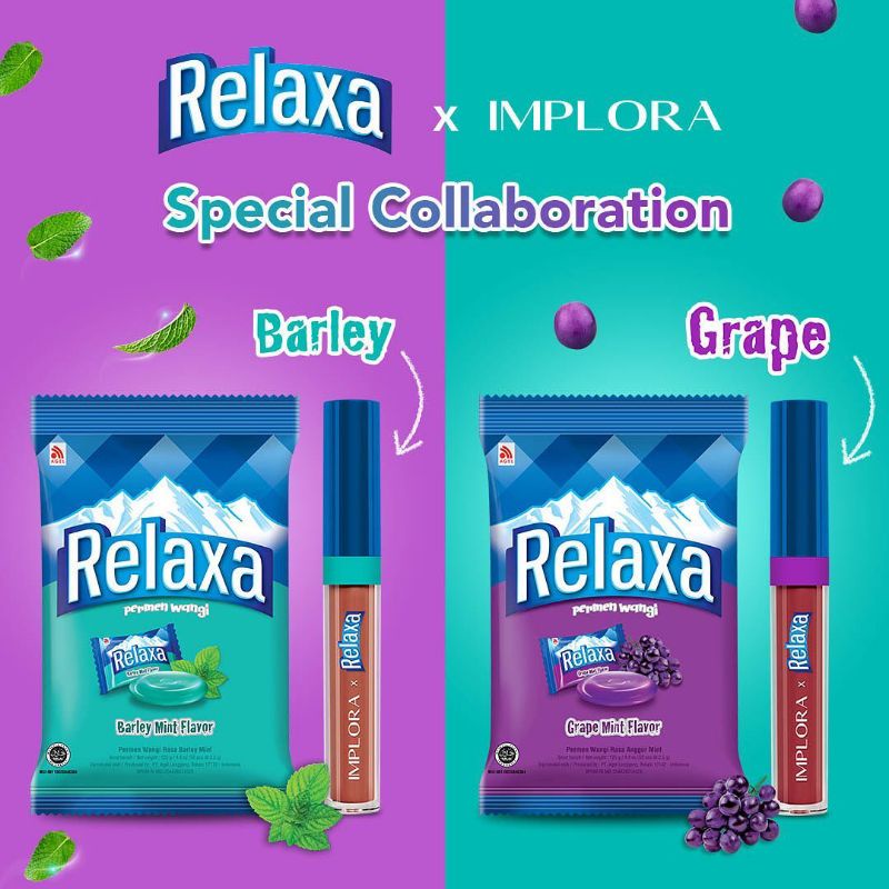 IMPLORA X RELAXA Matte Lipcream