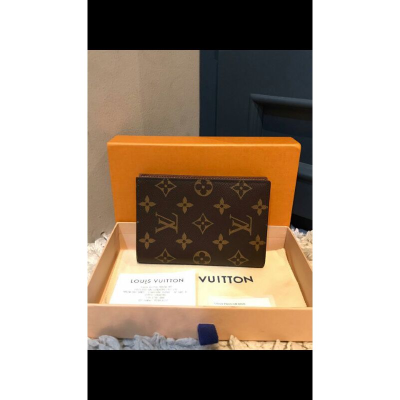 Preloved LV Passport mono wallet 2020 original