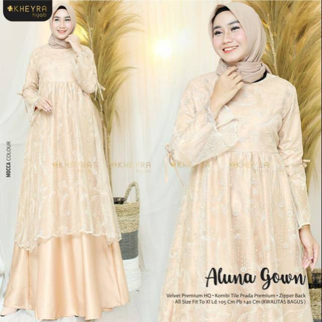 ALUNA GOWN ORIGINAL BY ALILA