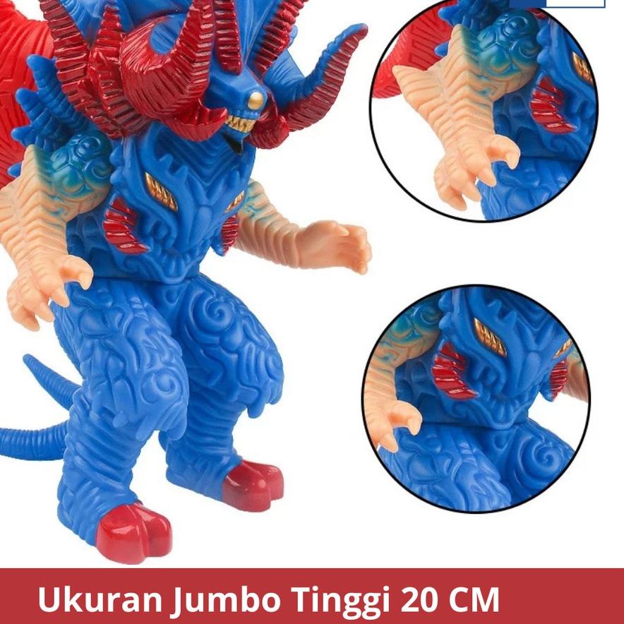 ✲ Mainan Monster Ultraman Orb R/B Ultra Kaiju gomora maga orochi Dark Grimdo Arch Belial Tsurugi Dem